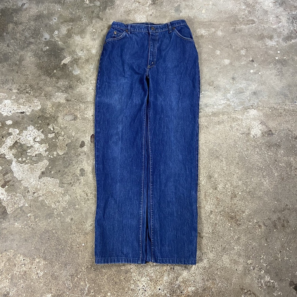 Vintage 70s Lady Ansir Jeans Women's Size 8/10 Blue Denim Medium Wash